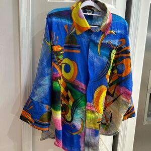 Colorful Cotton Blouse from India